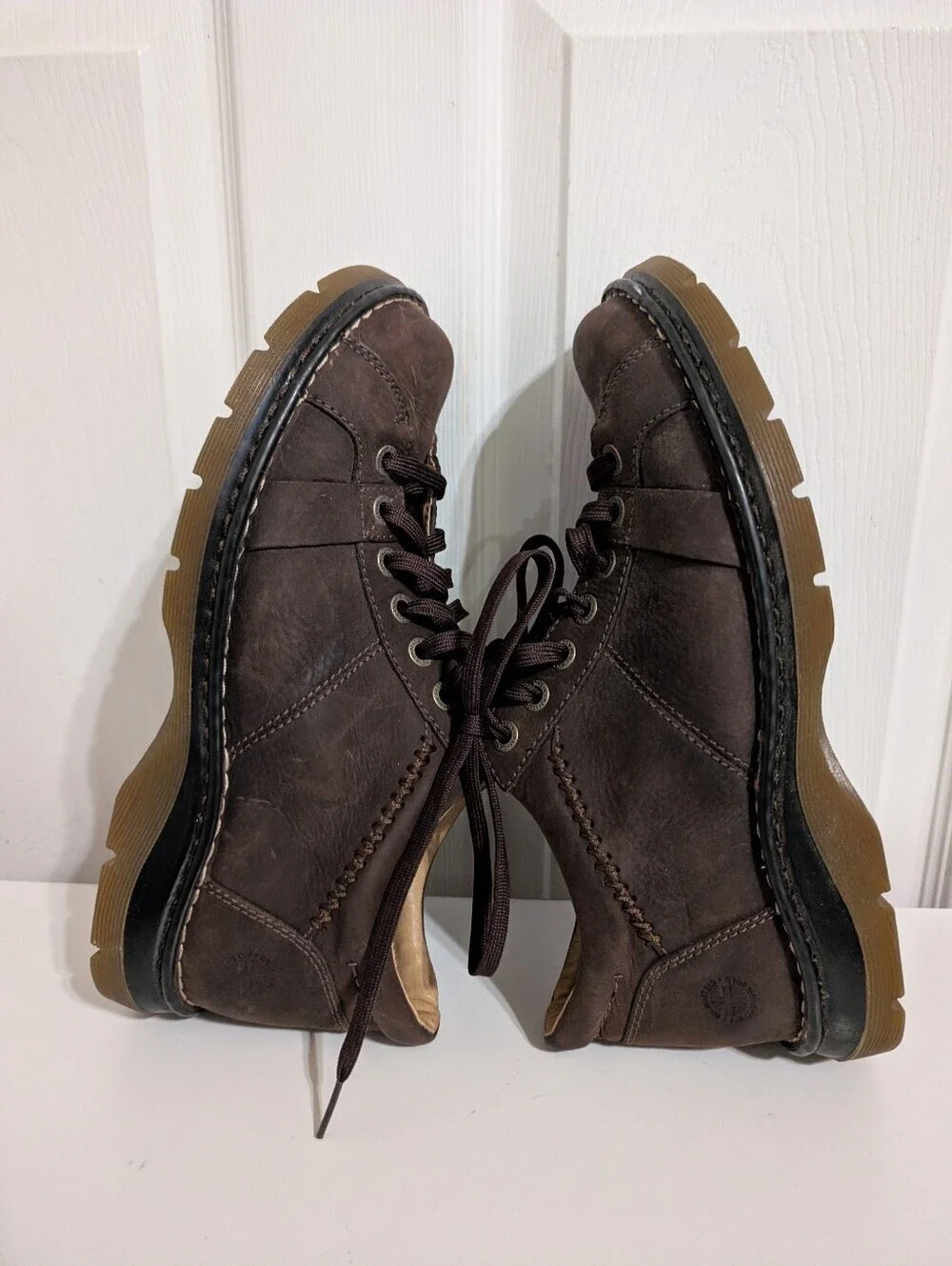 Vintage Dr Martens Mens Shoes  Brown Keith Oxford Chunky Y2K Doc 90s Size 10